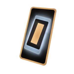 Avide Μοντέρνα Πλαφονιέρα Οροφής Oyster Graham με Τηλεχειριστήριο