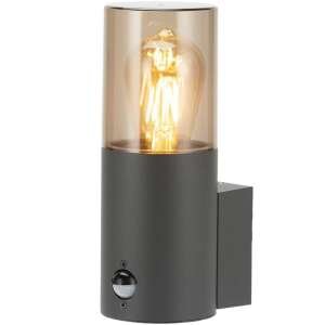 Avide Εξωτερικό Φωτιστικό Τοίχου Athen 1xE27 IP54 με Φωτοκύτταρο