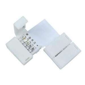 Avide LED Strip 12V RGB+W  L Connector με κλιπ (10 τμχ)
